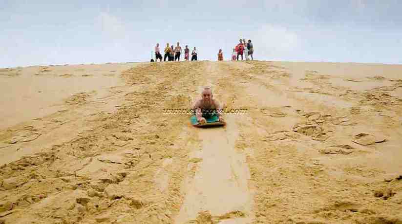 Katameya Dunes Sand Surfing