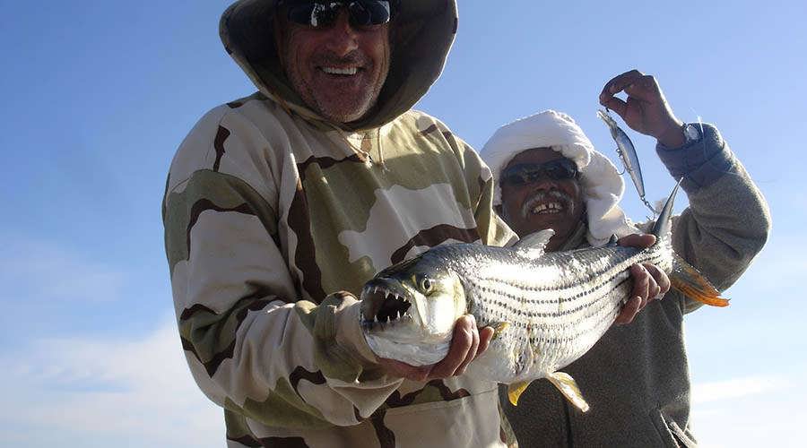 Fishing in Lake Nasser Egypt