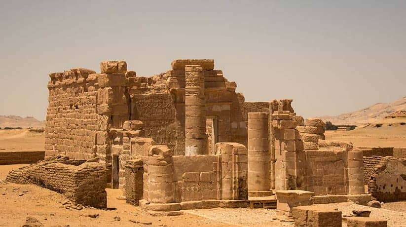 Deir El Hagar temple Dakhla