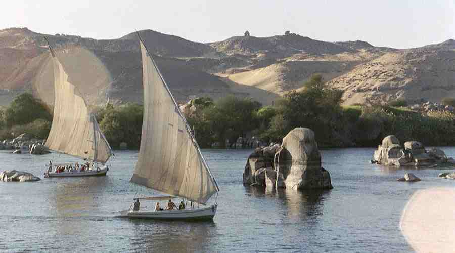 Felucca tour in Aswan Egypt