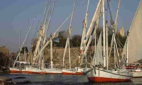 Felucca tour in Aswan