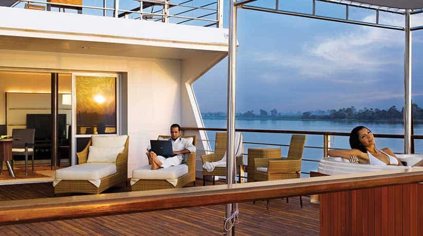 Oberoi Zahra Nile cruise