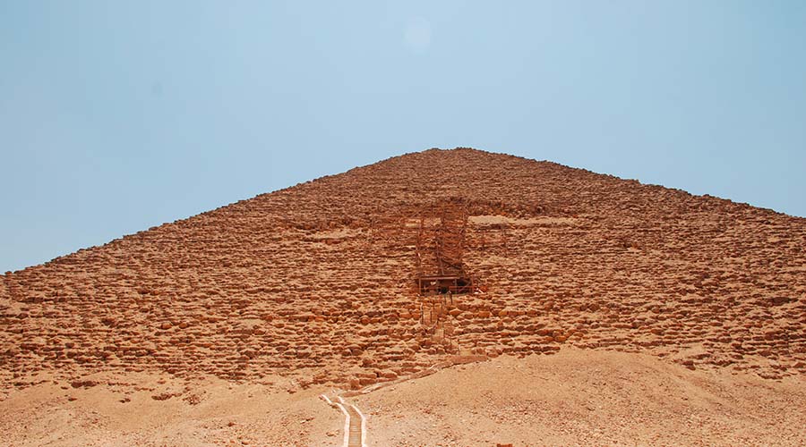 Red Pyramid Dahshur Cairo