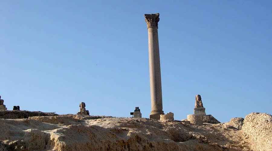 Pompeys Pillar Alexandria