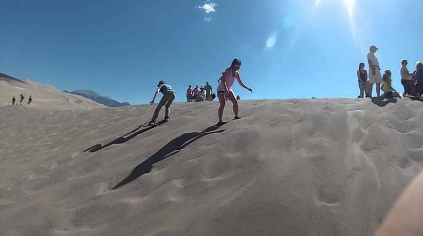 Great Sand Sea Boarding