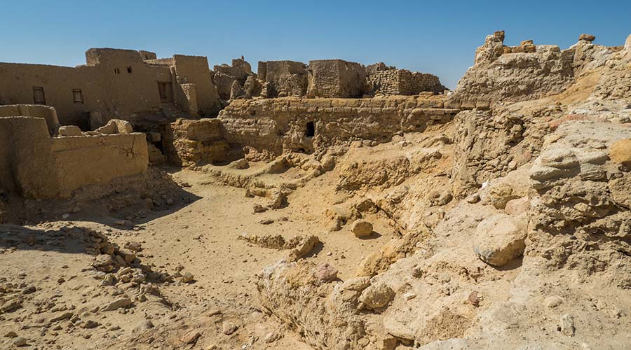 Amun temple Siwa Oasis