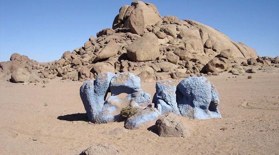 Blue Desert Dahab Egypt