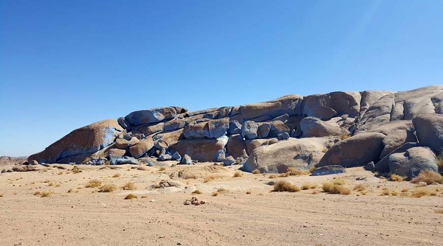 Blue Desert Dahab Egypt