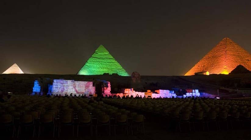 Sphinx Sound Light Show