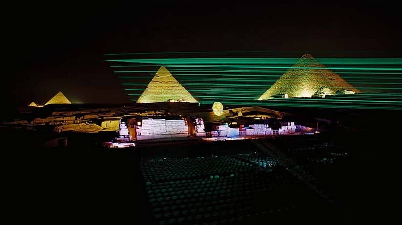 Sphinx Sound Light Show