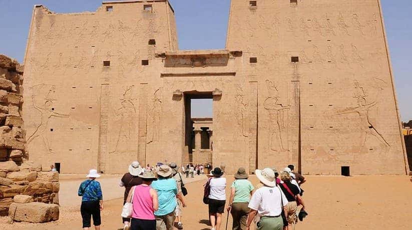 Edfu temple Aswan Egypt