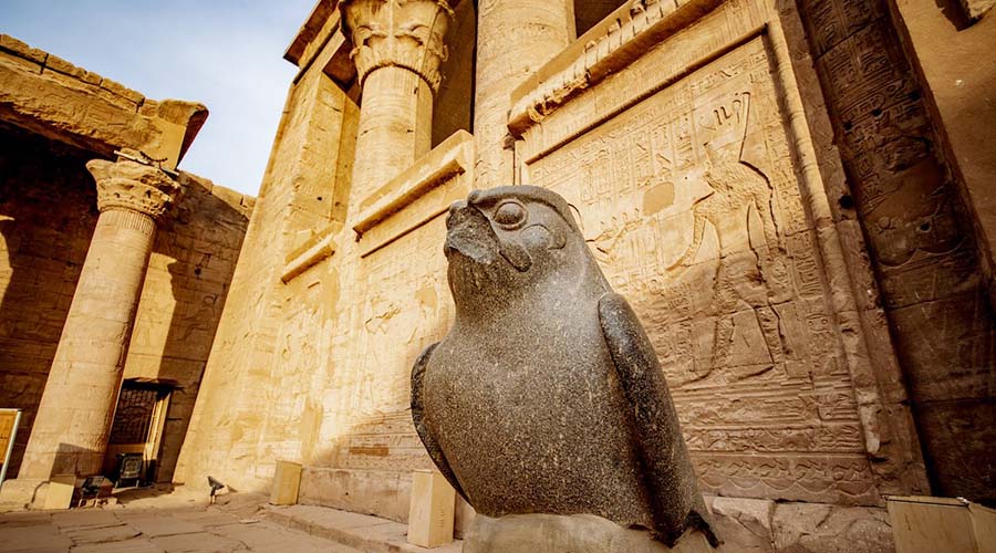 Edfu temple Aswan Egypt