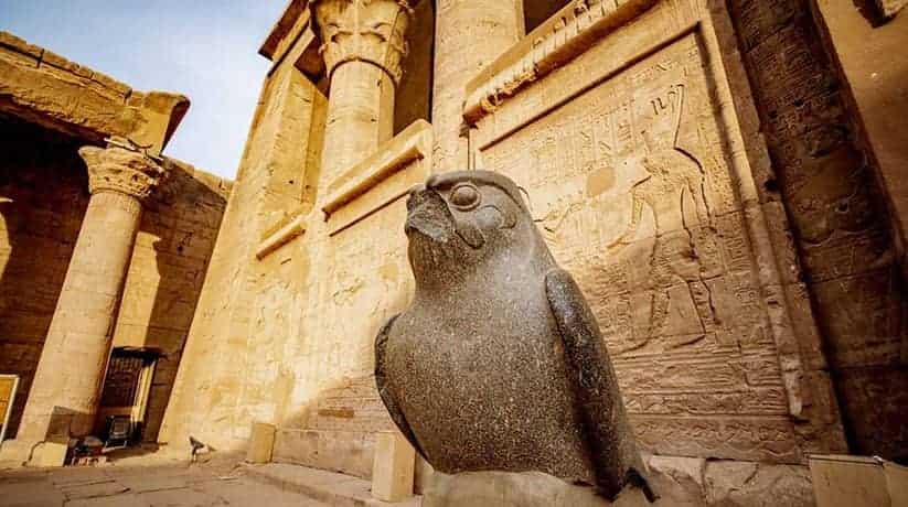 Edfu temple Aswan Egypt