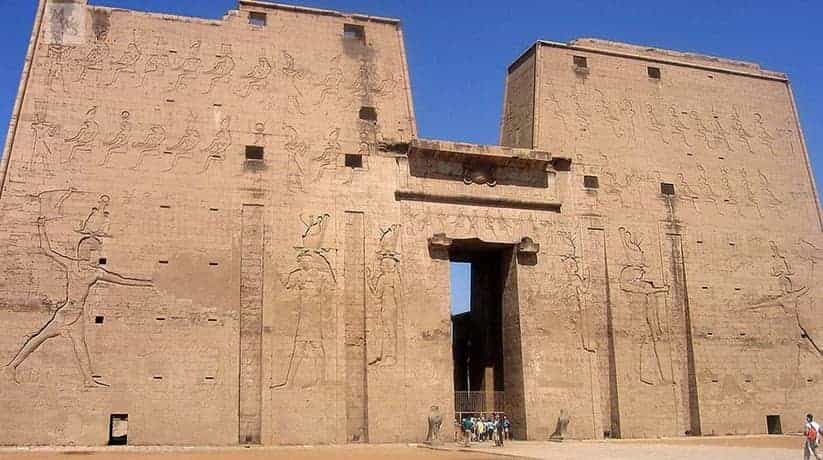 Edfu temple Aswan Egypt