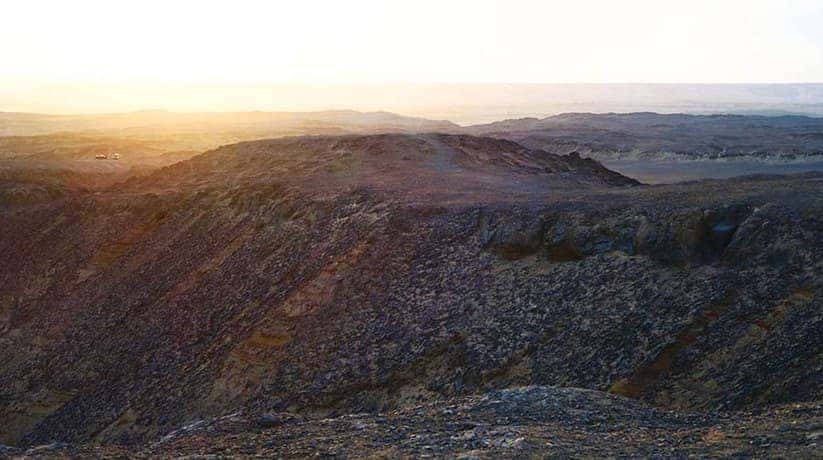 English Mountain Bahariya Oasis