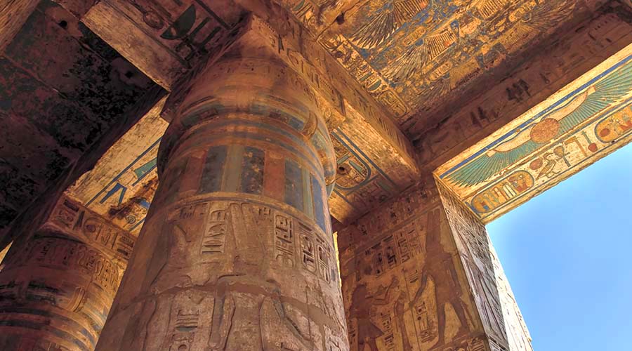 Medinet Habu Luxor Egypt