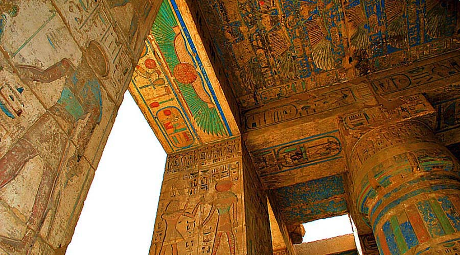 Medinet Habu Luxor Egypt