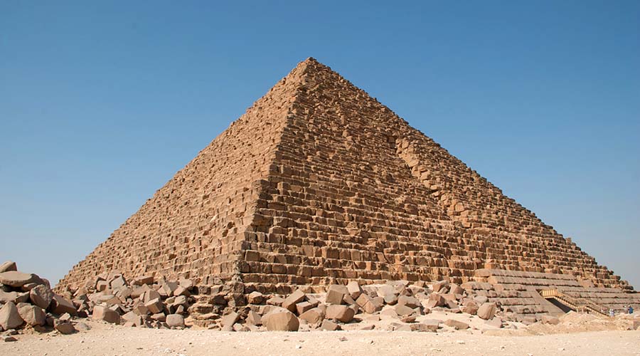 Menkaure Pyramid Cairo Egypt