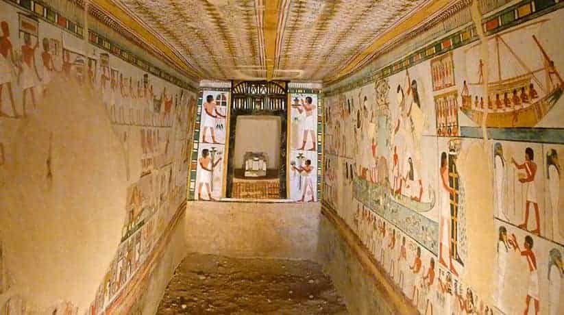 Menna tomb Luxor Egypt