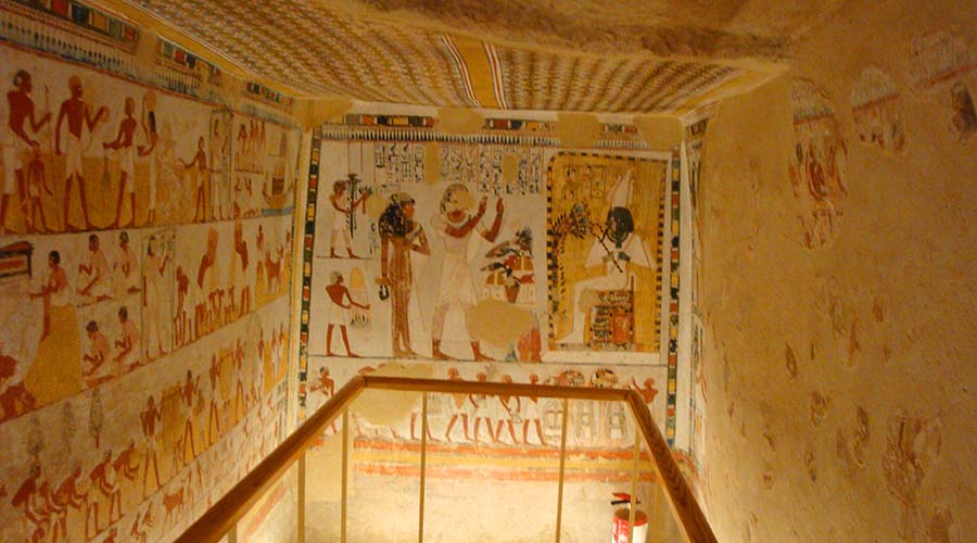 Menna tomb Luxor Egypt