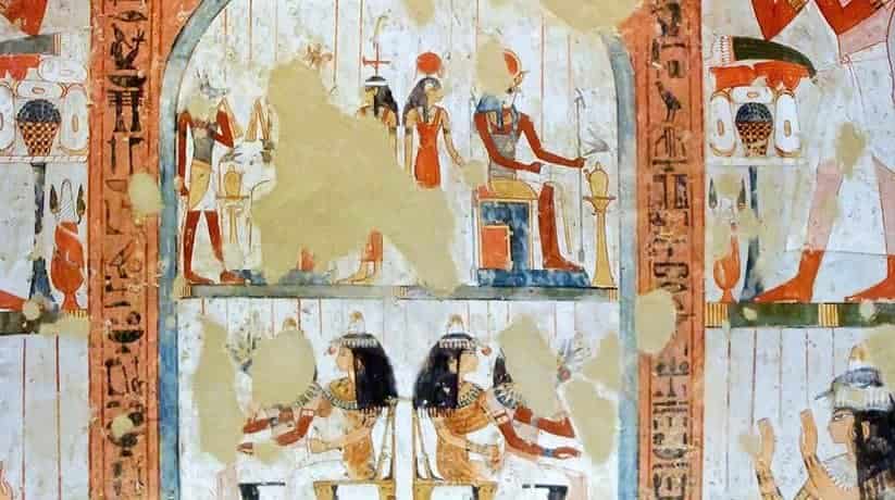 Menna tomb Luxor Egypt