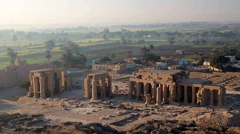 Ramesseum Luxor Egypt