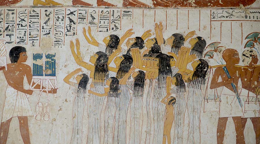 Luxor tombs Egypt