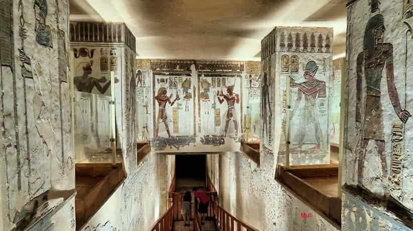 Luxor tombs Egypt