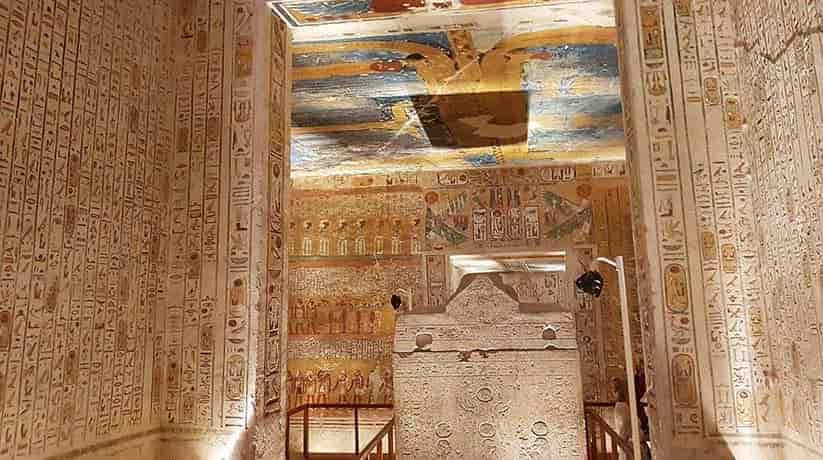 Ramses III tomb Luxor