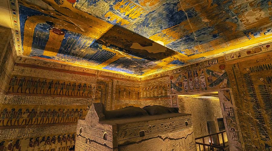 Ramses IV tomb Luxor