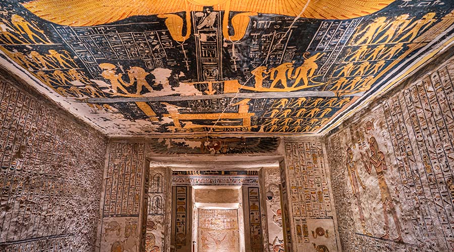 Ramses V tomb Luxor