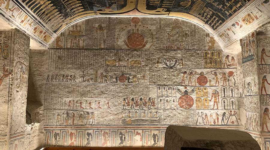 Ramses V tomb Luxor