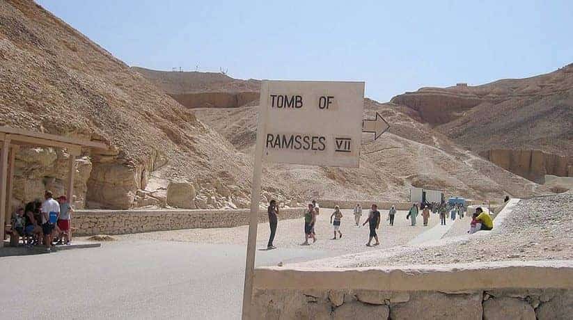Ramses VII tomb Luxor