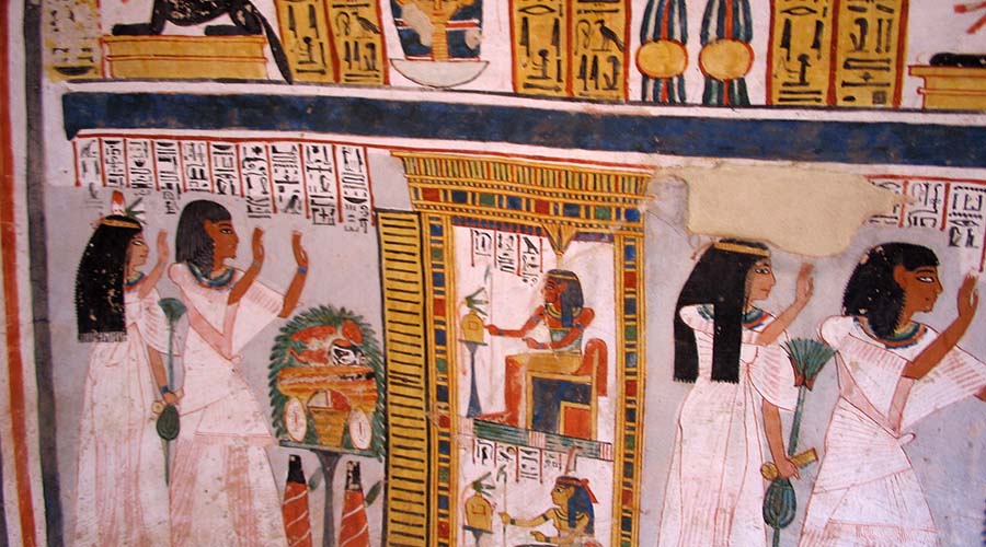 Roy tomb Luxor Egypt