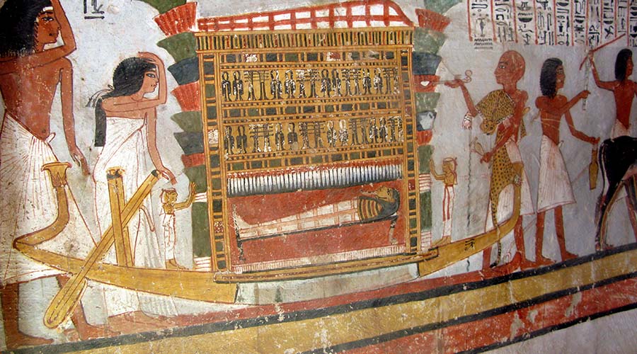 Roy tomb Luxor Egypt