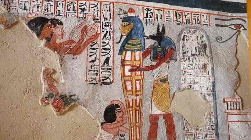 Roy tomb Luxor Egypt