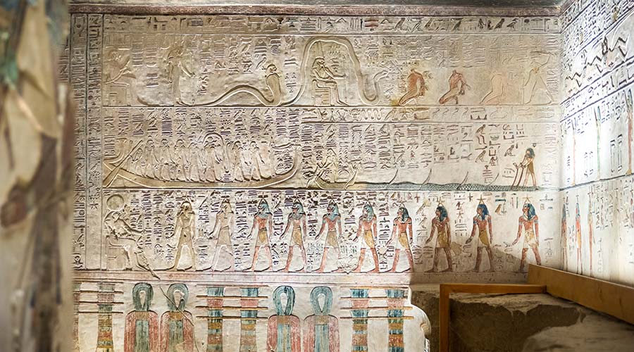 Seti I tomb Luxor Egypt