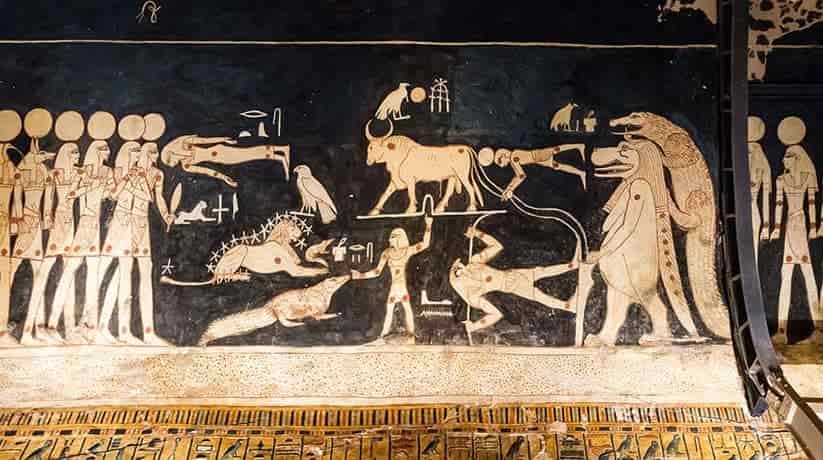 Seti I tomb Luxor Egypt