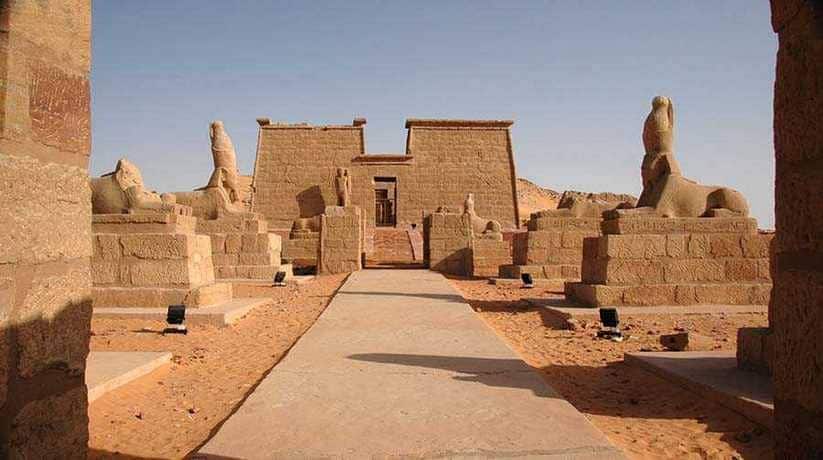 Wadi Es Sebua temple Aswan