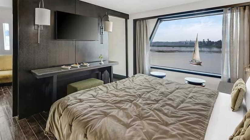 Darakum Nile cruise deluxe Cabin
