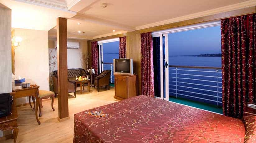 Monica Nile cruise suite