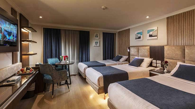 Royal Beau Rivage triple cabin