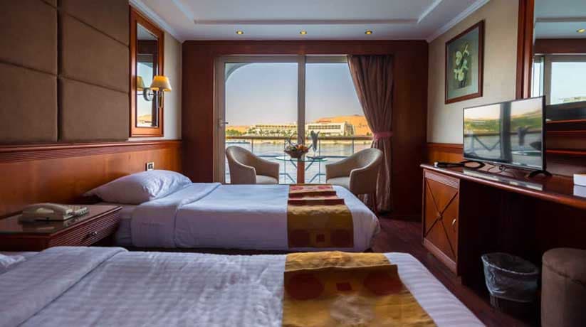Royal Ruby Nile cruise double cabin