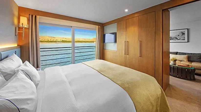Viking Ra Nile cruise Veranda suite
